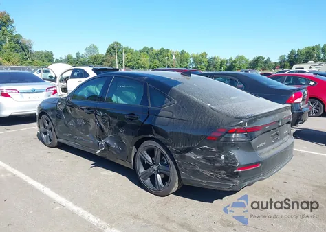 2025 Honda Accord Hybrid Sport-L from USA, damaged, VIN 1HGCY2F79SA040985